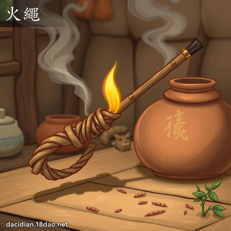 火繩 - 國語大辭典配圖