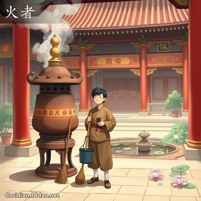 火者 - 國語大辭典配圖