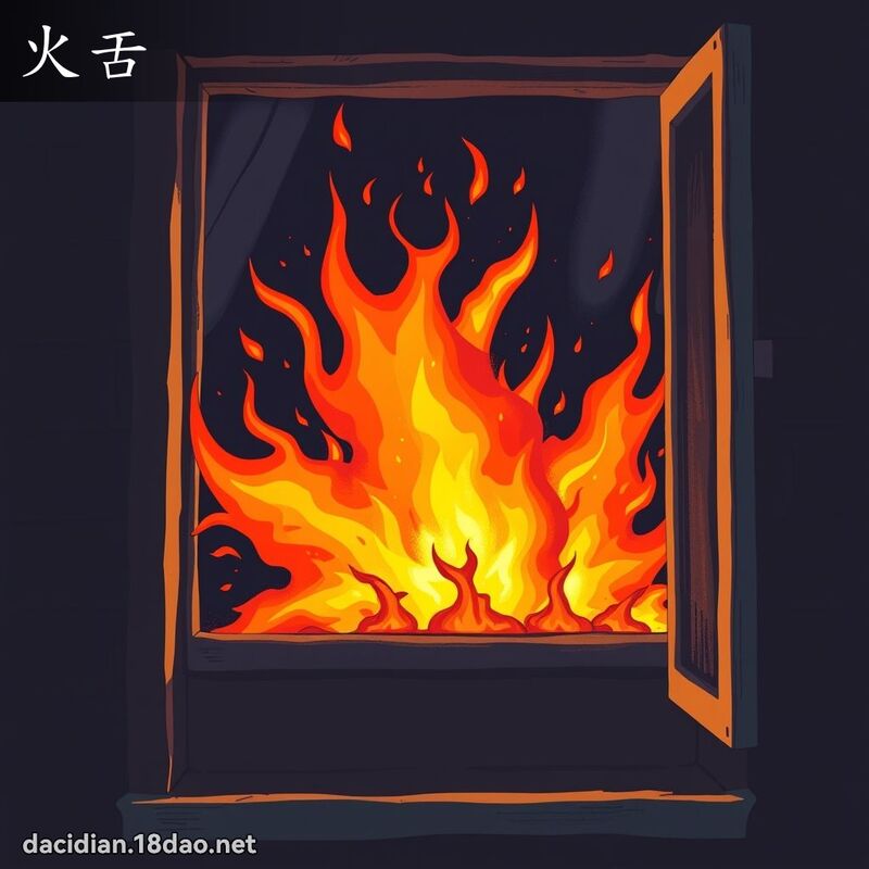 火舌 - 國語大辭典配圖