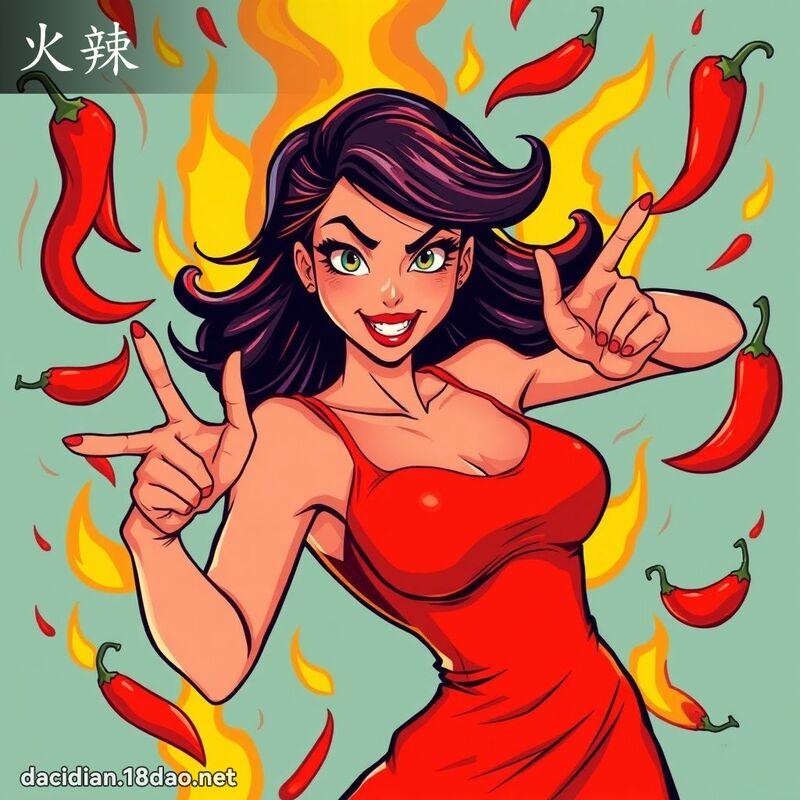 火辣 - 国语大辞典配图
