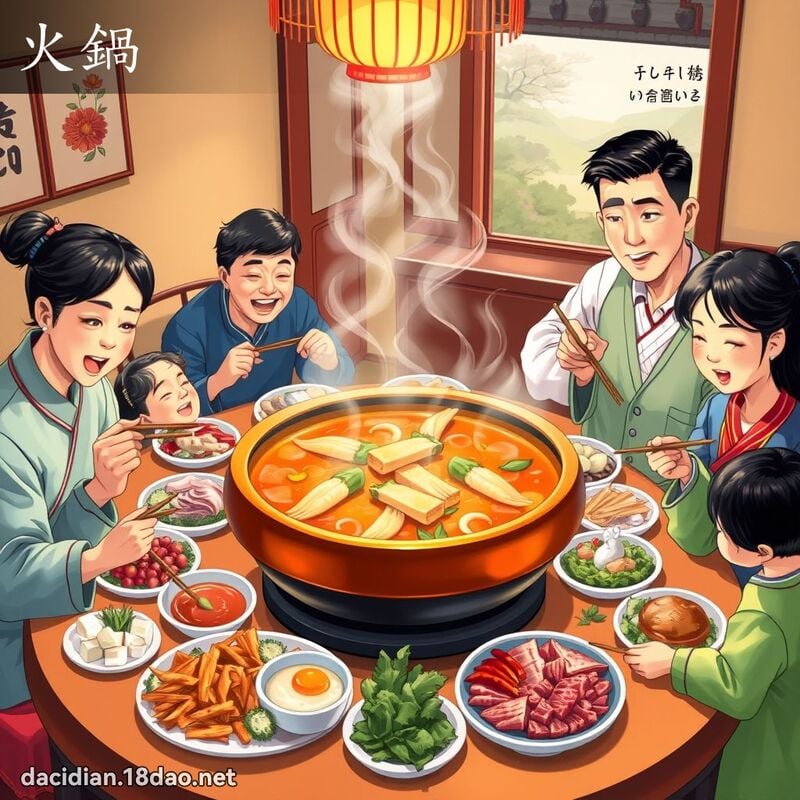 火锅 - 国语大辞典配图