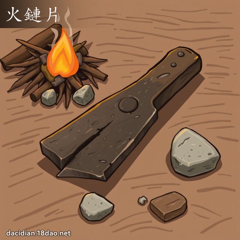 火鏈片 - 國語大辭典配圖