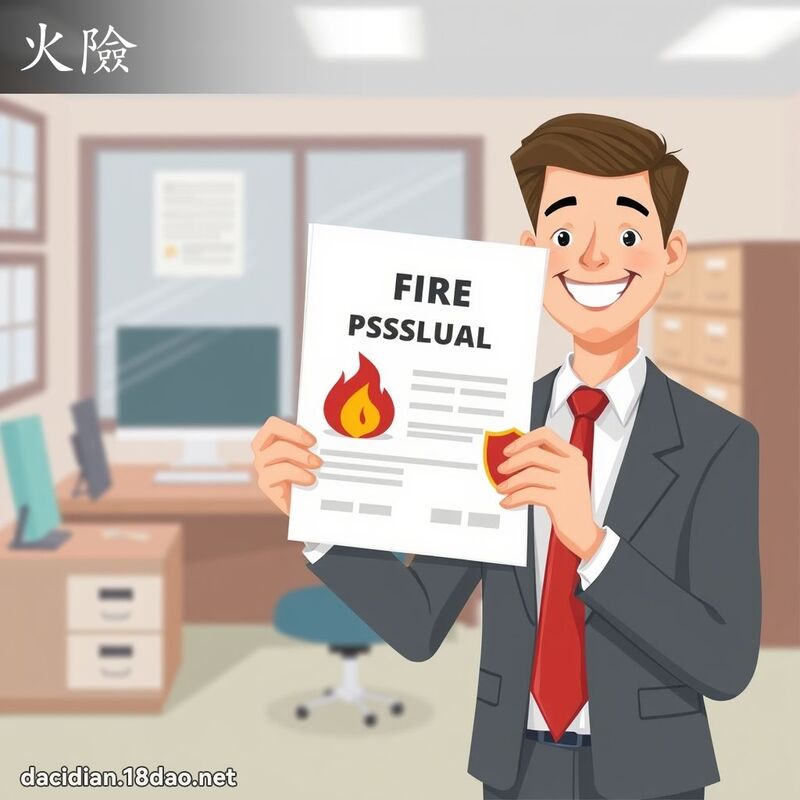 火险 - 国语大辞典配图