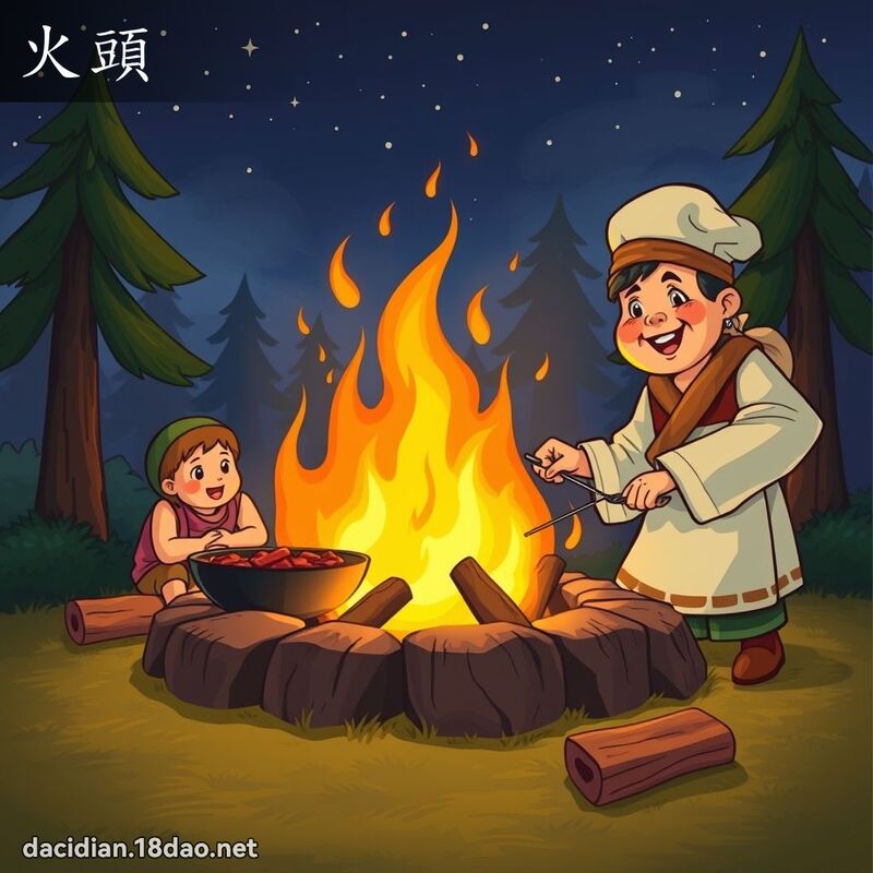火头 - 国语大辞典配图