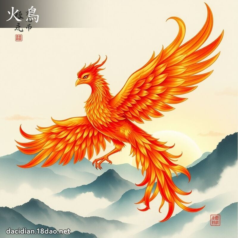 火鳥 - 國語大辭典配圖