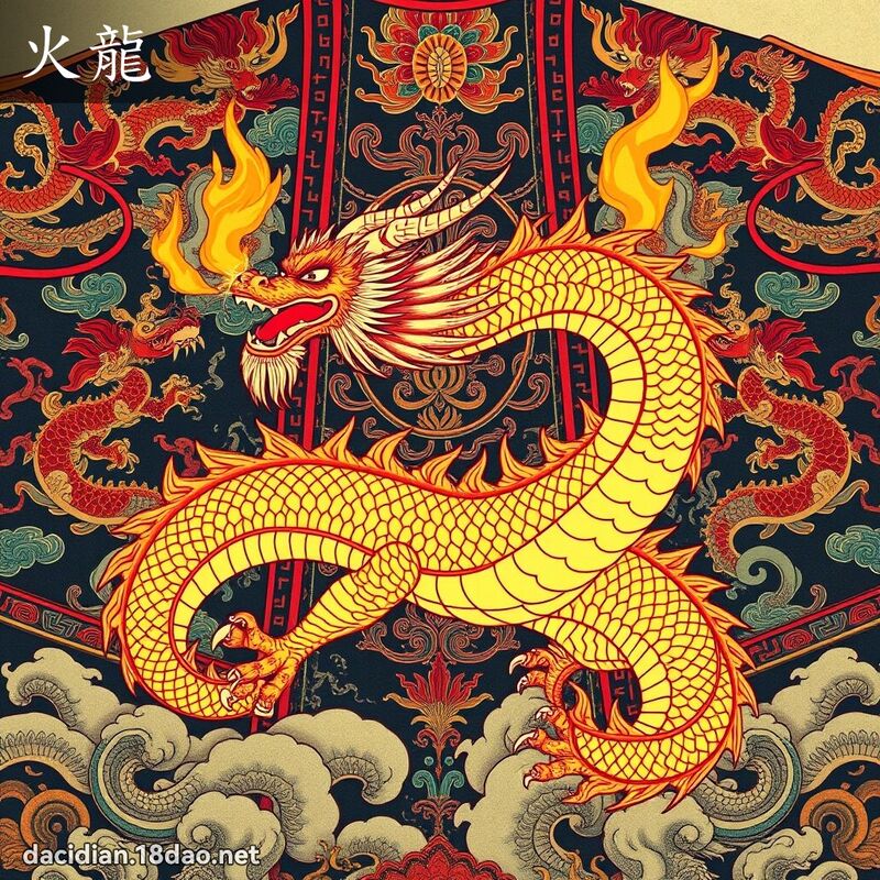 火龍 - 國語大辭典配圖