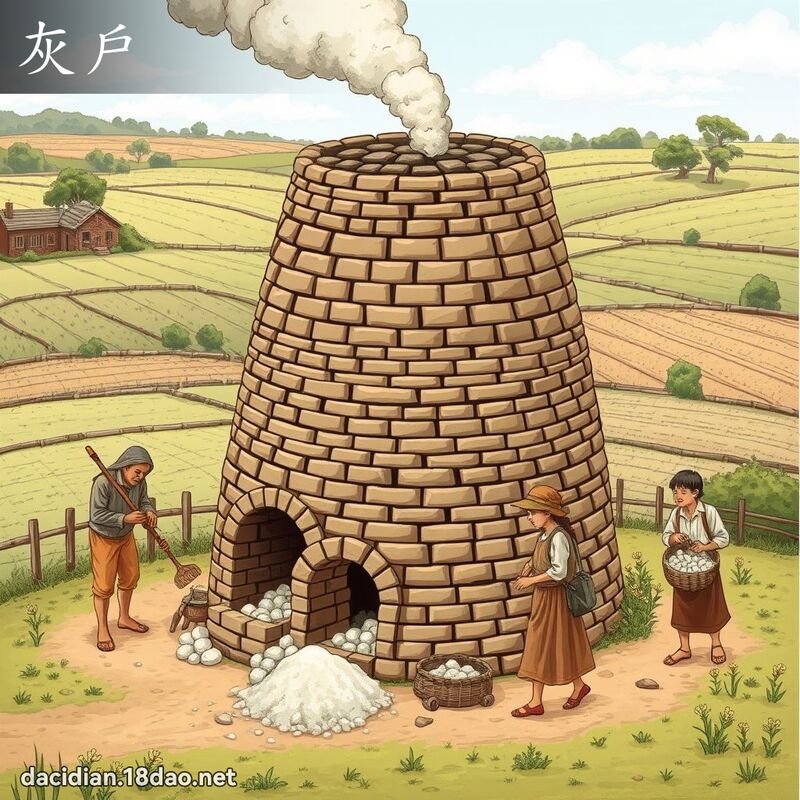 灰戶 - 國語大辭典配圖