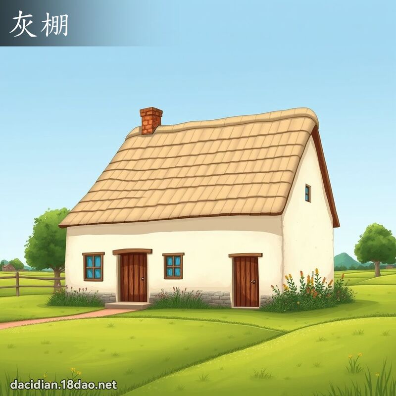 灰棚 - 國語大辭典配圖
