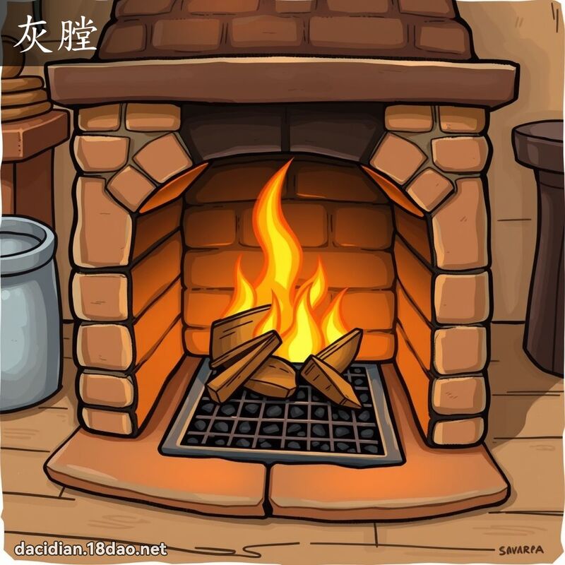 灰膛 - 國語大辭典配圖