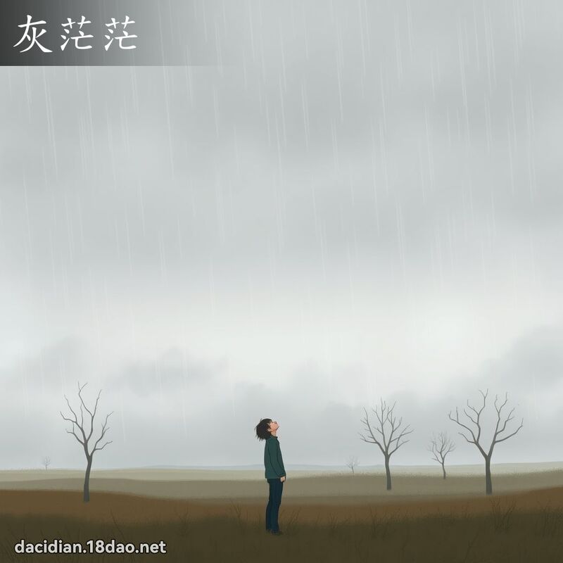 灰茫茫 - 国语大辞典配图