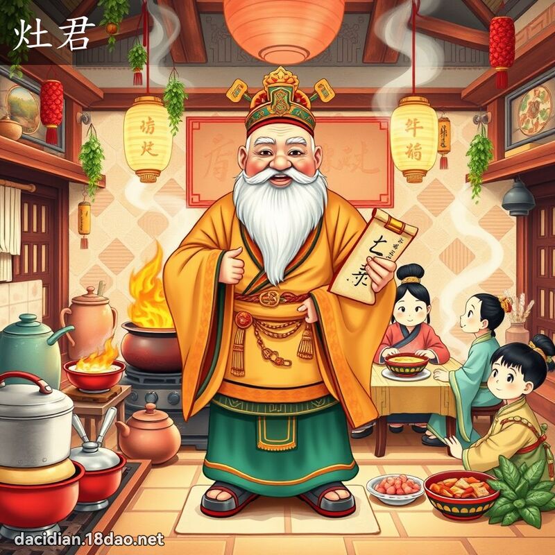 灶君 - 国语大辞典配图