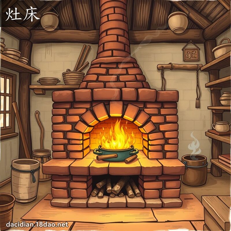 灶床 - 國語大辭典配圖