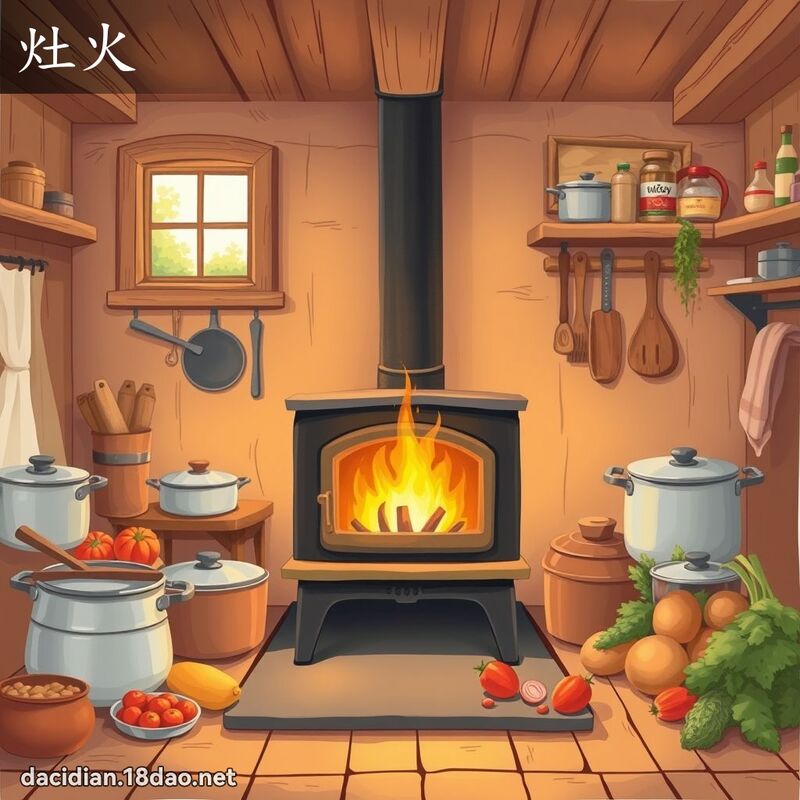 灶火 - 国语大辞典配图