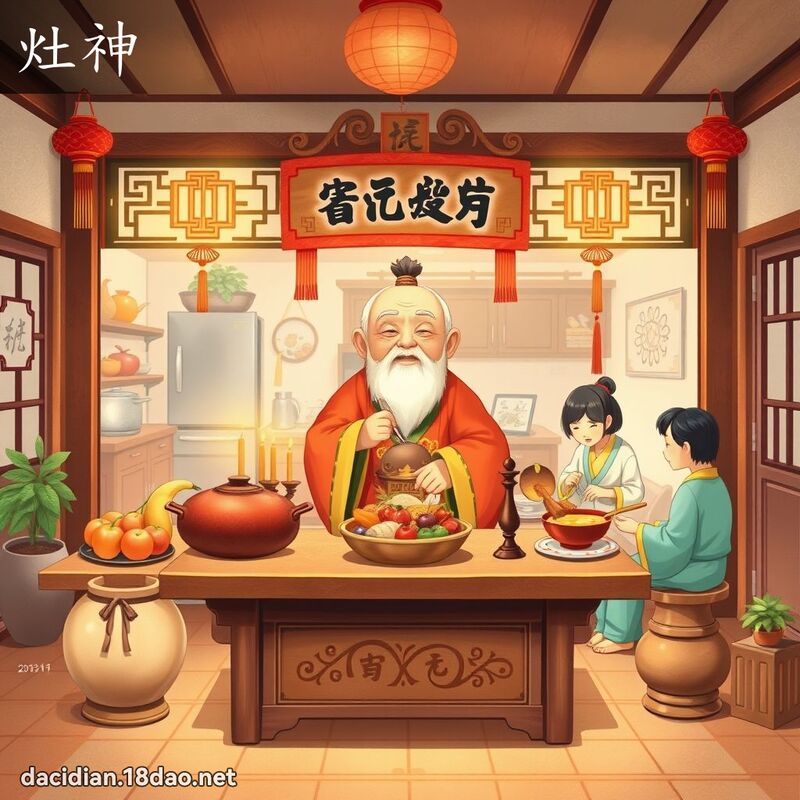 灶神 - 国语大辞典配图