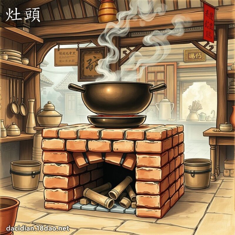 灶頭 - 國語大辭典配圖