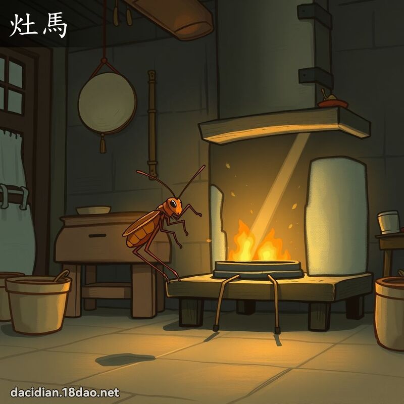 灶馬 - 國語大辭典配圖