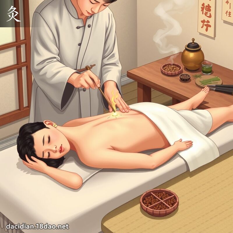 灸 - 国语大辞典配图