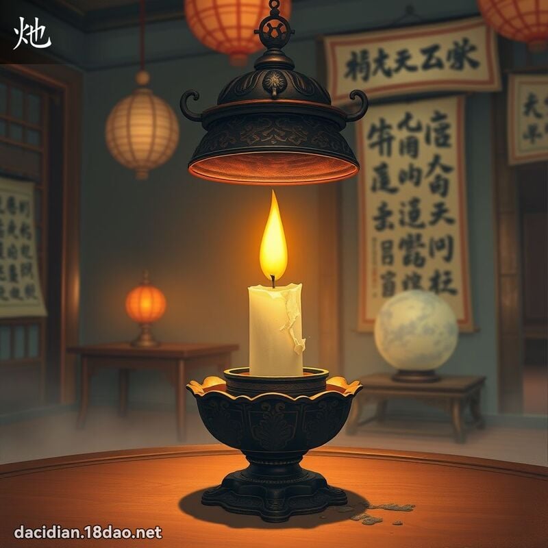 漢字: 灺 (多音字)