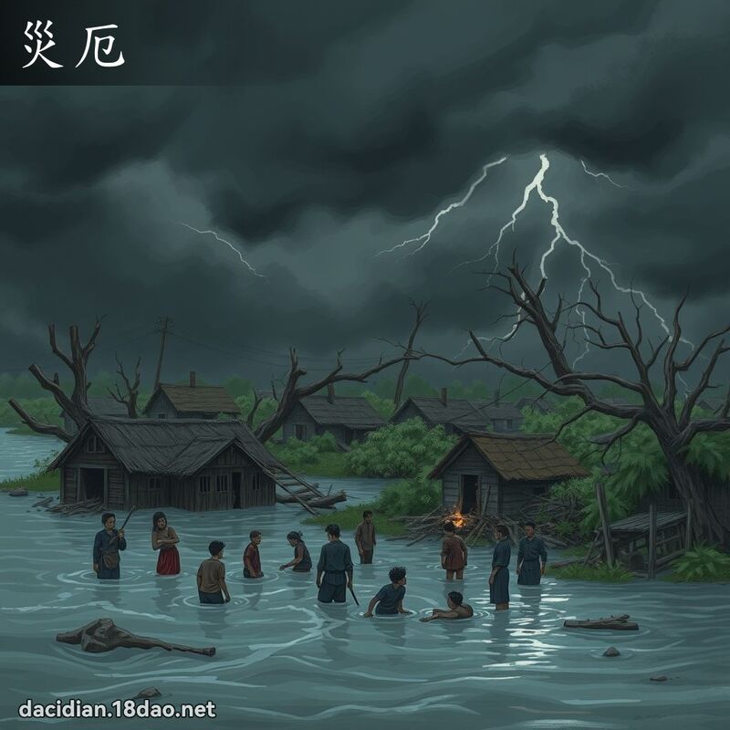 灾厄 - 国语大辞典配图