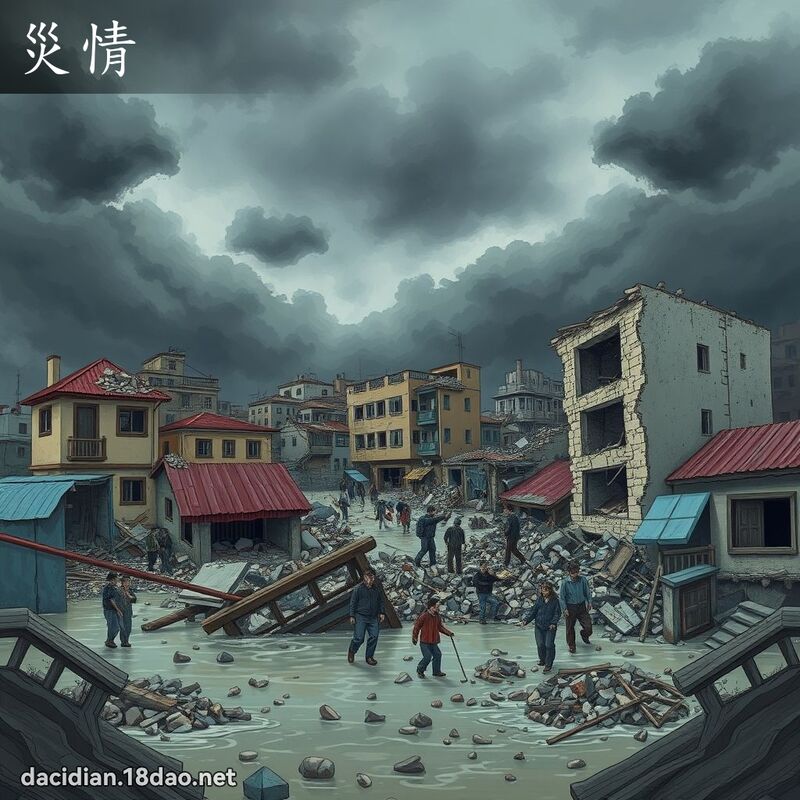 灾情 - 国语大辞典配图