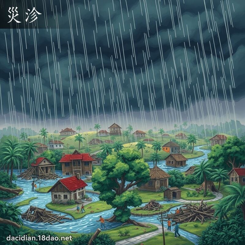 災沴 - 國語大辭典配圖
