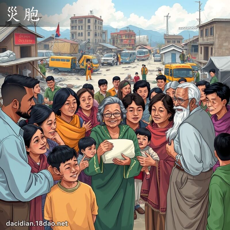灾胞 - 国语大辞典配图