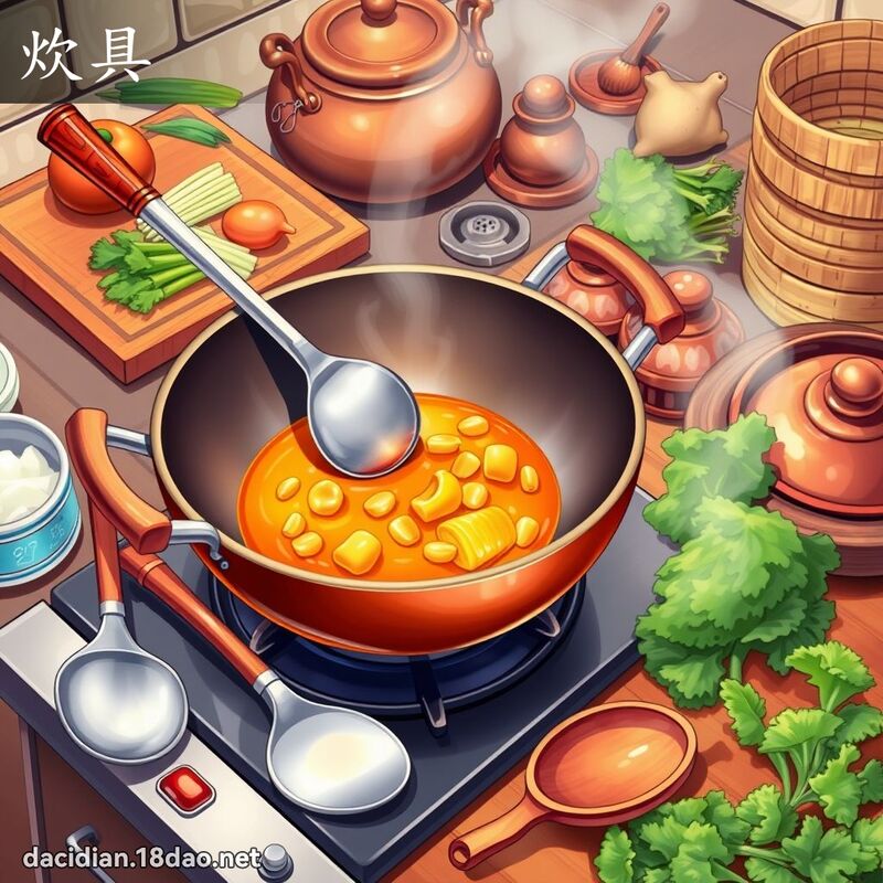 炊具 - 国语大辞典配图