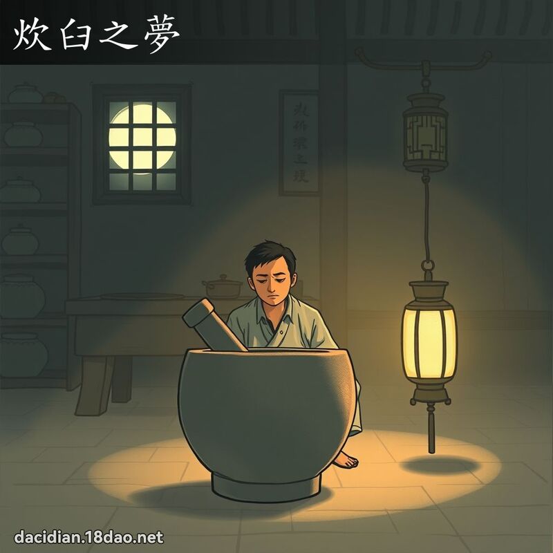 炊臼之梦 - 国语大辞典配图