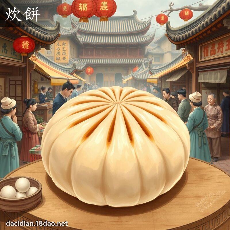 炊饼 - 国语大辞典配图