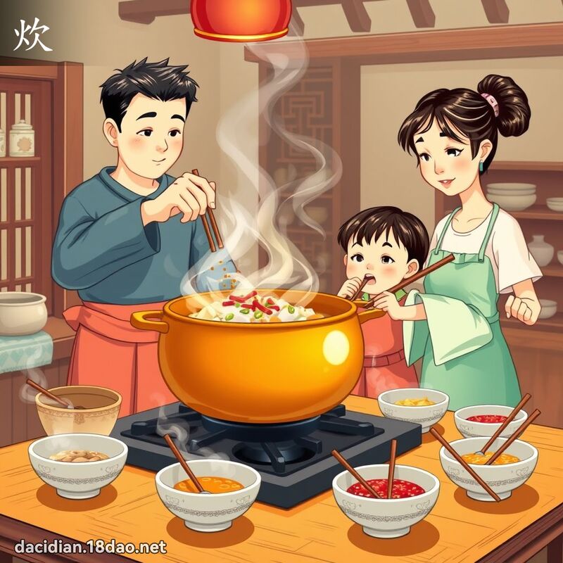 漢字: 炊 (多音字)