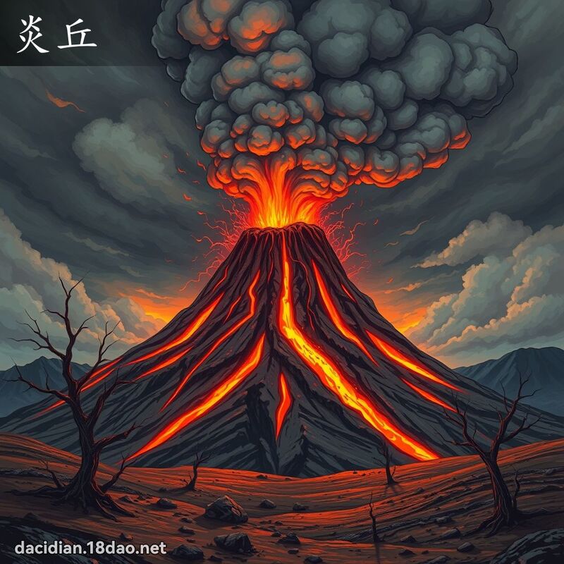 炎丘 - 國語大辭典配圖