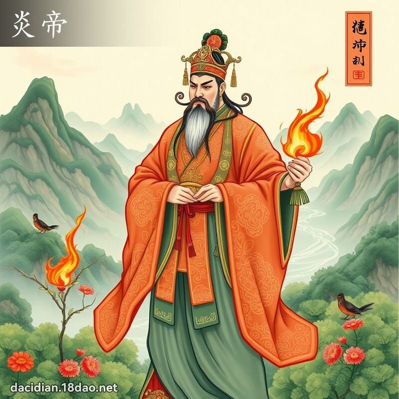 炎帝 - 国语大辞典配图