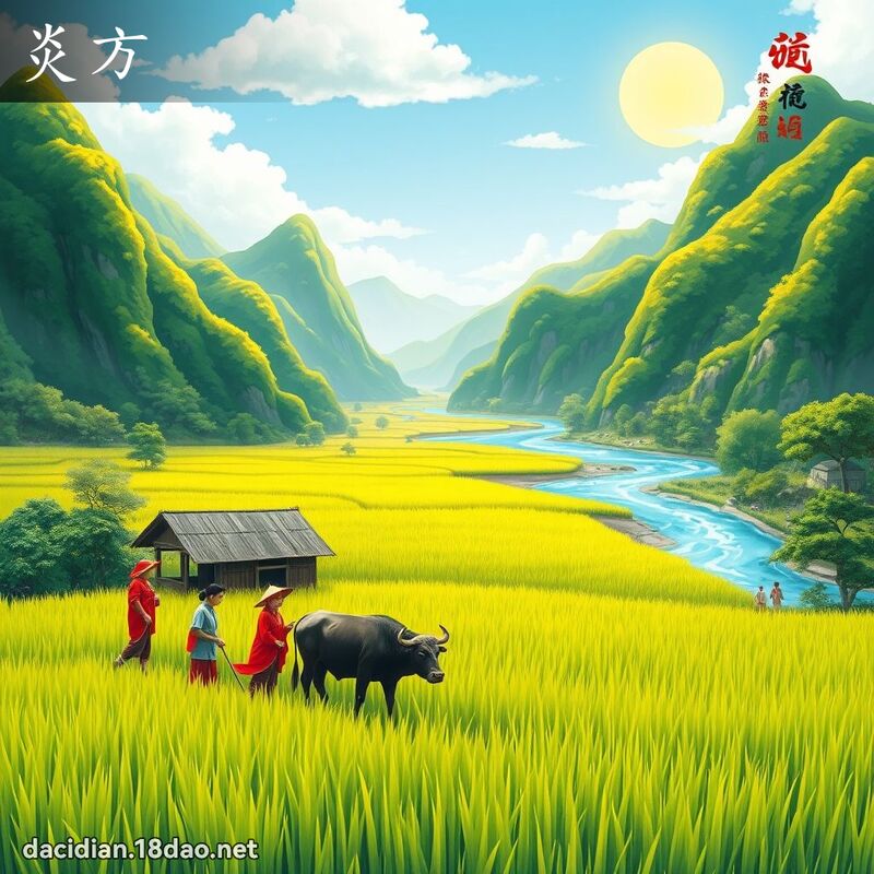炎方 - 國語大辭典配圖