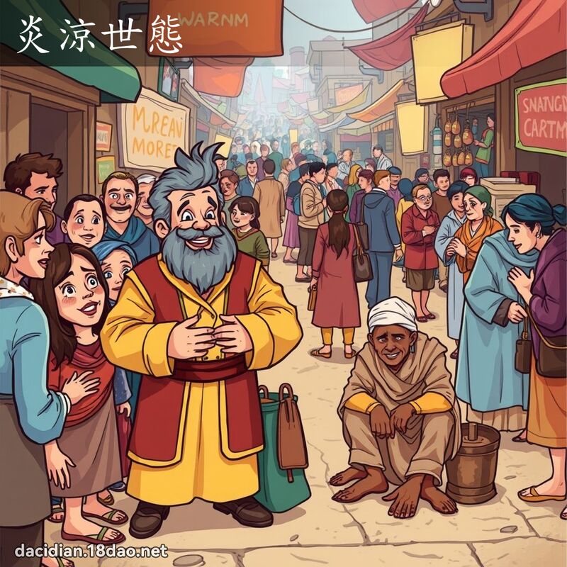 炎涼世態 - 國語大辭典配圖