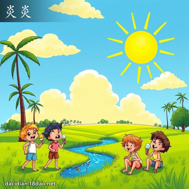 炎炎 - 國語大辭典配圖