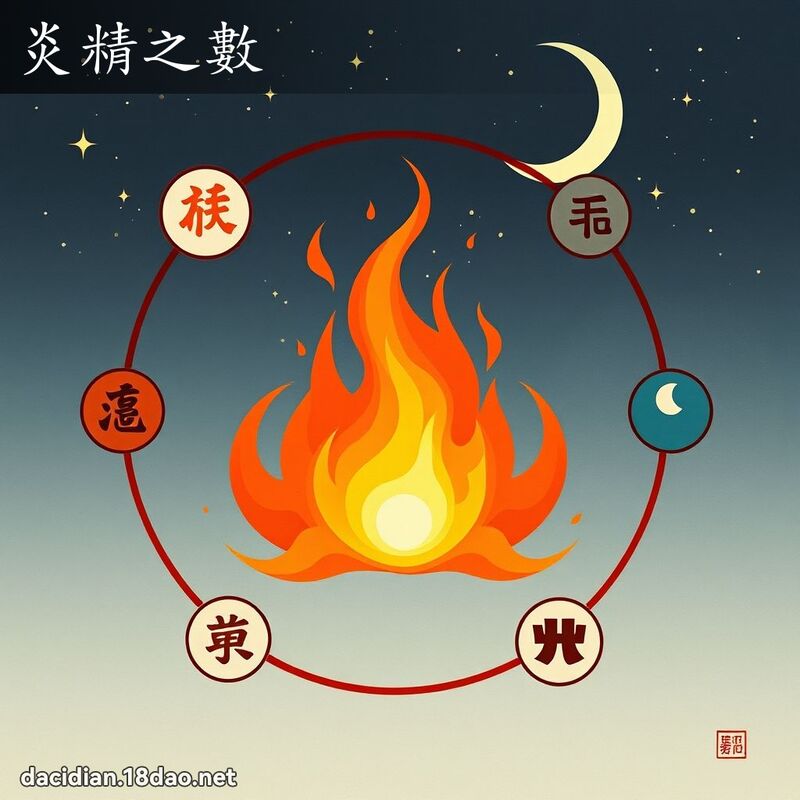 炎精之数 - 国语大辞典配图