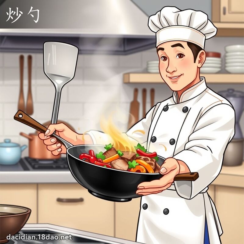 炒勺 - 国语大辞典配图