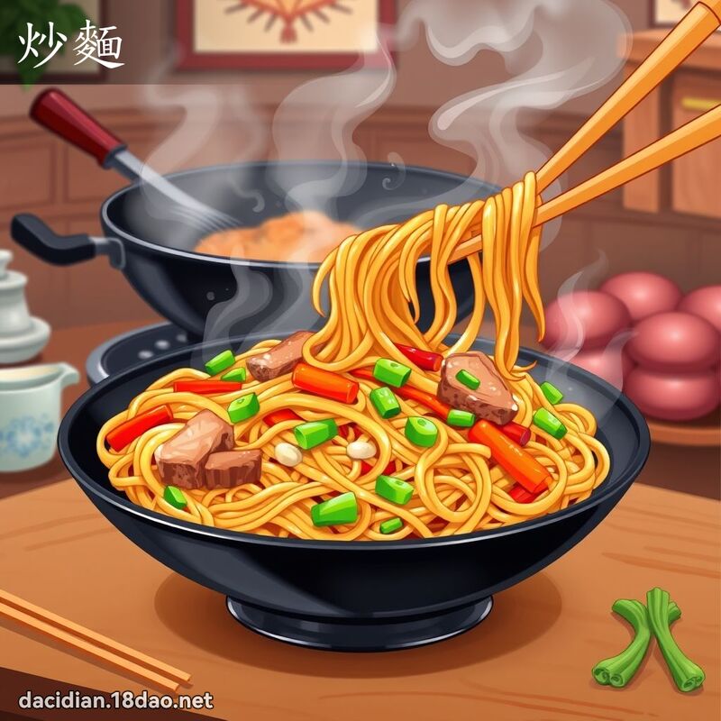炒麵 - 國語大辭典配圖