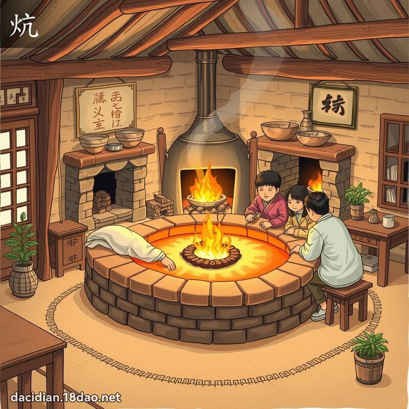 炕 - 國語大辭典配圖