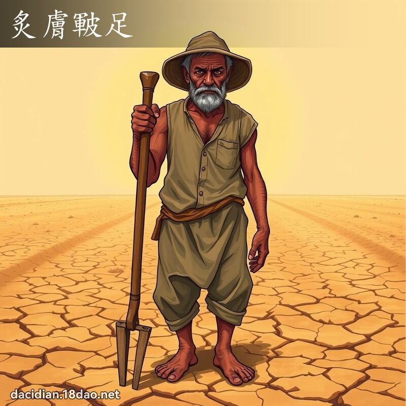 炙膚皸足 - 國語大辭典配圖