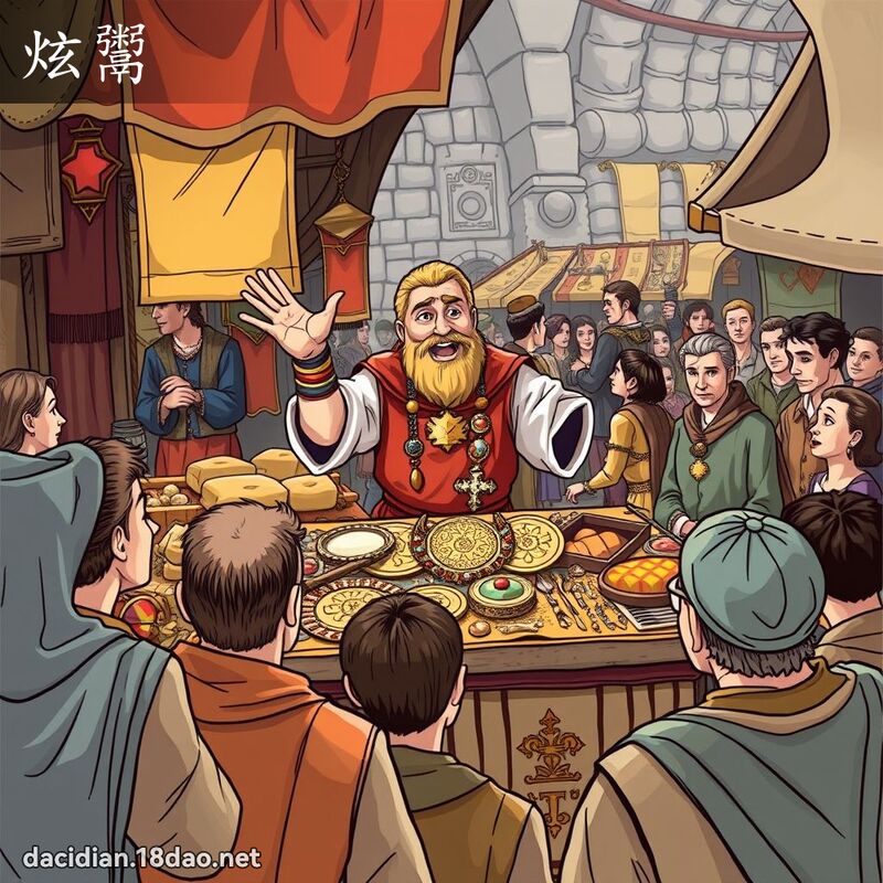 炫鬻 - 国语大辞典配图