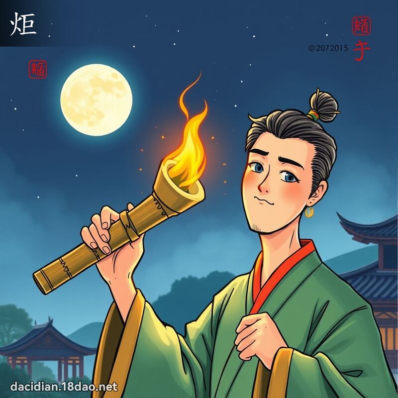 炬 - 国语大辞典配图