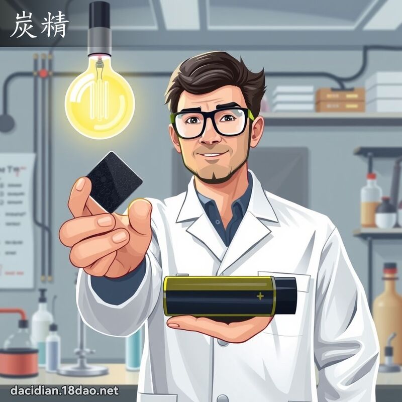 炭精 - 國語大辭典配圖