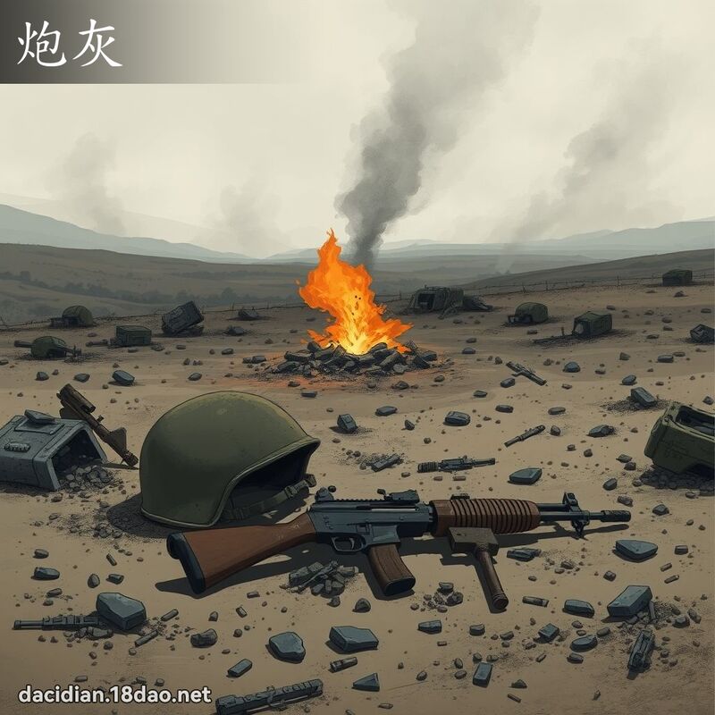 炮灰 - 國語大辭典配圖