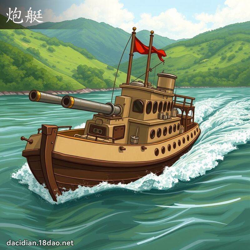 炮艇 - 国语大辞典配图