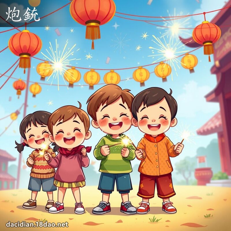 炮銃 - 國語大辭典配圖