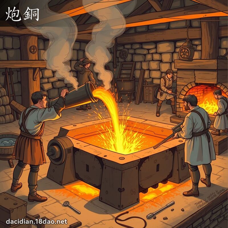 炮铜 - 国语大辞典配图
