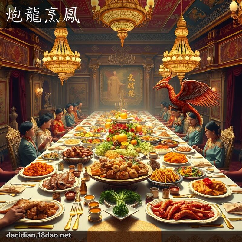 炮龙烹凤 - 国语大辞典配图