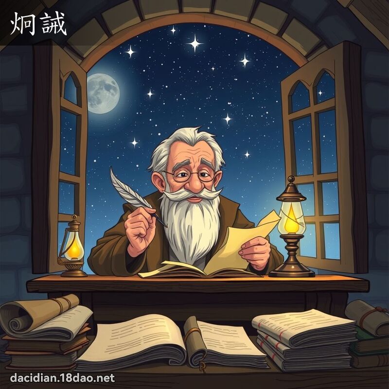 炯誡 - 國語大辭典配圖