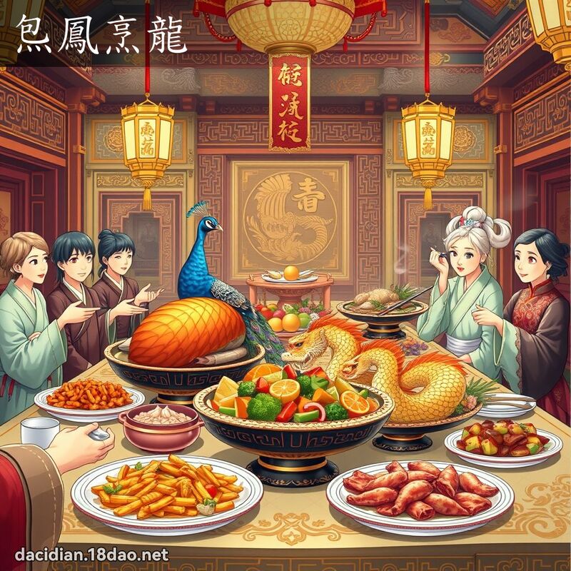 炰凤烹龙 - 国语大辞典配图
